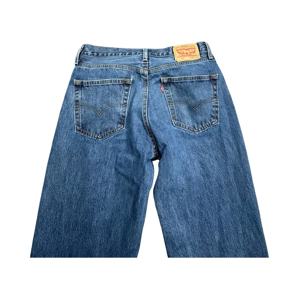 Levis Jeans Mens 33x30 Blue 550 Relaxed Fit Tapered Leg Medium Wash Denim Pants